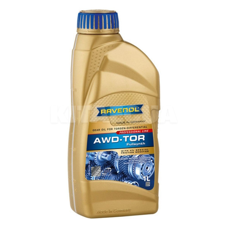 Масло трансмиссионное синтетическое 1л awd tour fluid RAVENOL (RAV AWD TOR FLUID 1L)