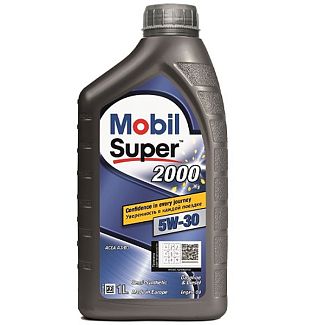 Масло моторне напівсинтетичне 1л 5W-30 Super 2000 X1 MOBIL