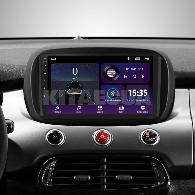 Штатна магнітола E9232 2+32 Gb 9" Fiat 500X 2014-2020 SIGMA4car (41784) - 2