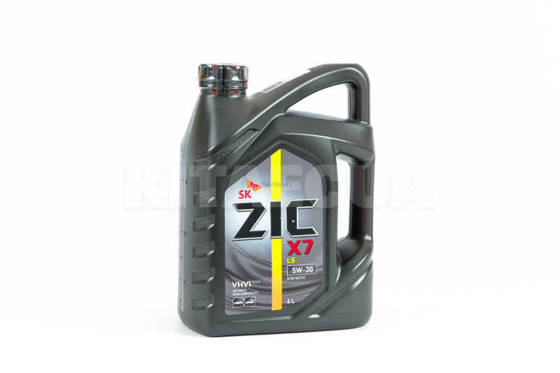 Масло моторное синтетическое 4л 5W-30 X7 LS ZIC (162619-ZIC) - 2