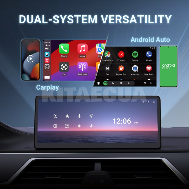 Автоэкран Carplay/Android Auto 9' CP89-HD MINIX (CP89-HD) - 3