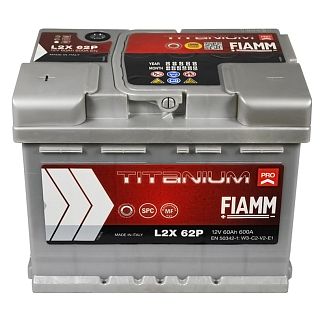 Автомобільний акумулятор Titanium Pro 60Ач 600А "+" зліва FIAMM