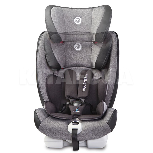 Автокресло детское Volante Fix Limited Isofix Grey 9-36 кг Caretero (TERO-258) - 4