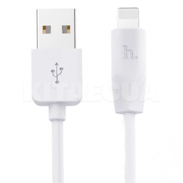 Кабель USB Lightning 3А X1 3м білий HOCO (103550003)