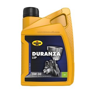 Моторна олія синтетична 1л 5W-30 DURANZA LSP KROON OIL