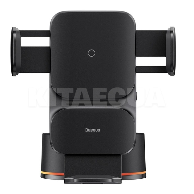 Тримач автомобільний з бездротовою зарядкою з затискачем 60-85 мм 15W BASEUS (CGZX000101)