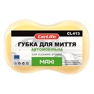 Губка для миття авто Maxi CARLIFE