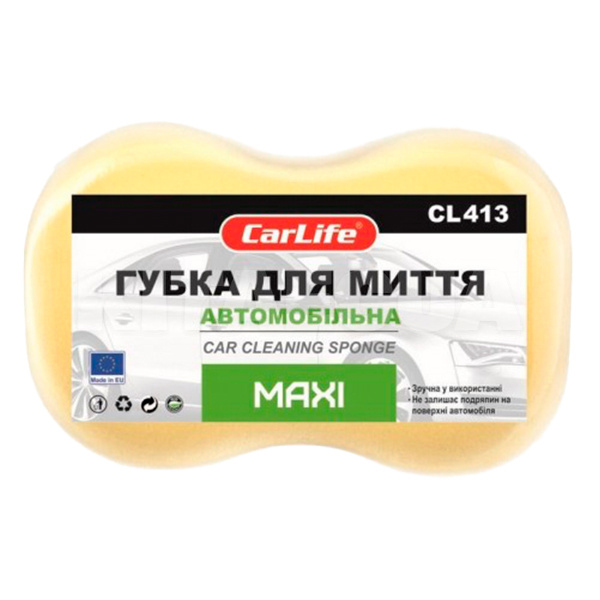 Губка для миття авто Maxi CARLIFE (CL-413)