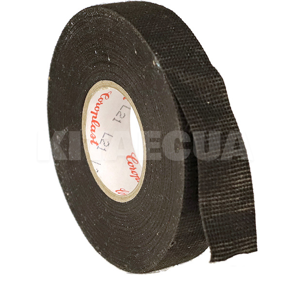 Изолента 25м х 19мм Ворса черная Coroplast (00000262485)