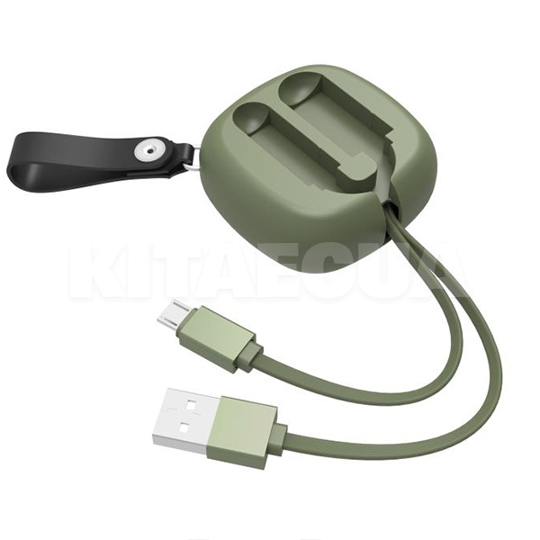 Кабель USB - microUSB 2А HV-H640 1м зеленый HAVIT (HV-H640)