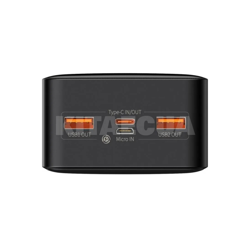 Повербанк Bipow Digital Display 30000mAh 20W чорний BASEUS (PPBD050401) - 4