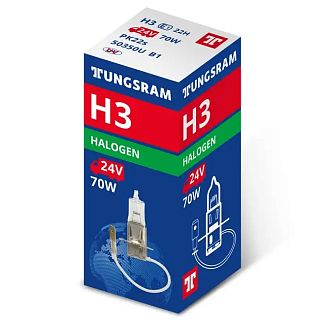 Галогенна лампа H3 70W 24V Standart TUNGSRAM