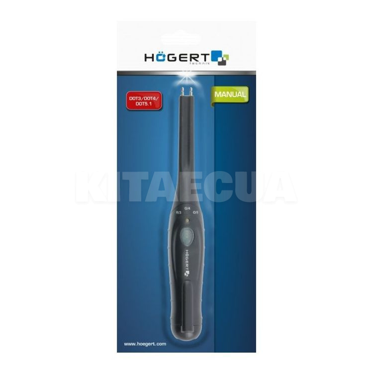 Тестер тормозной жидкости ручной HOGERT (HT8G434) - 2