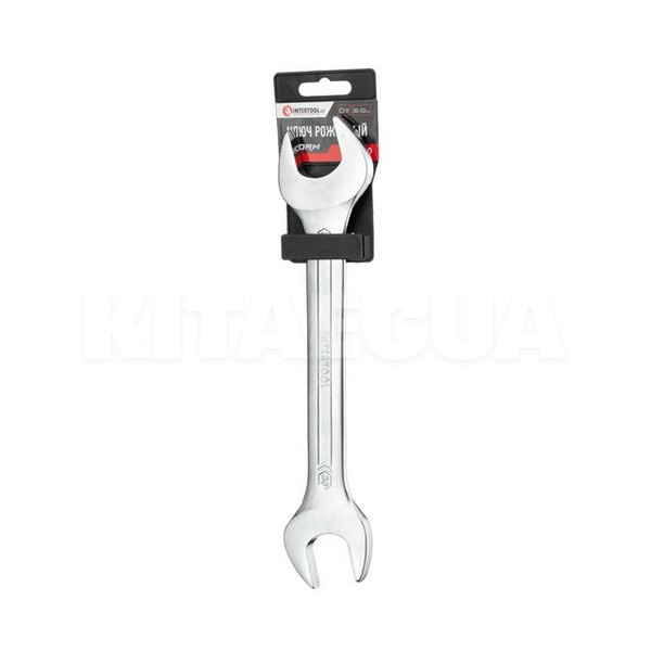 Ключ рожковый 30 х 32 мм Cr-V DIN3110 STORM Intertool (XT-1130) - 3