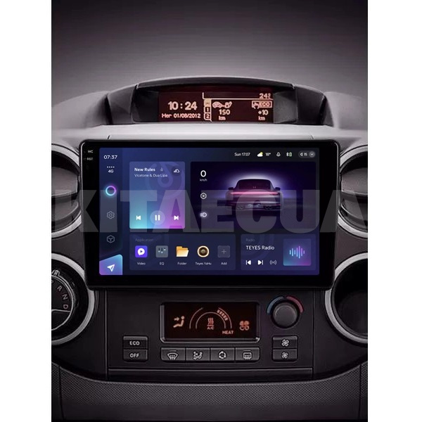 Штатна магнітола CC3 2k 4+32Gb 9" Citroen Berlingo 2 B9 2008-2019 Teyes (36180) - 2
