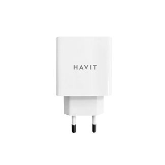 Быстрое зарядное устройство USB 18W 3.1A QC3.0 белое HAVIT