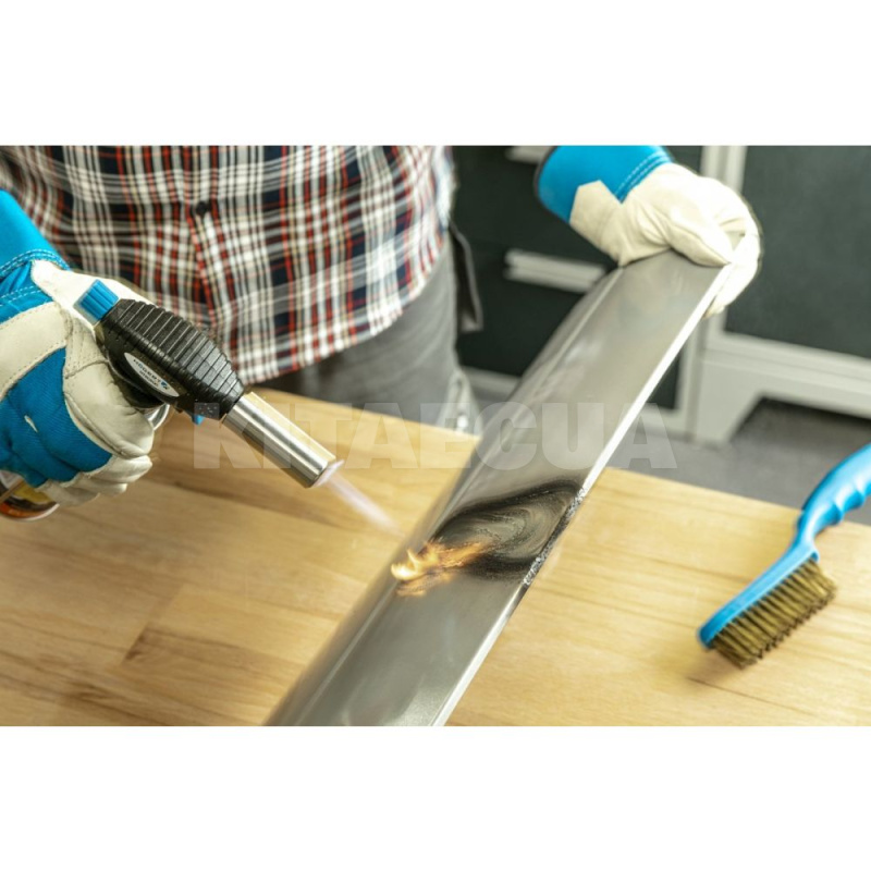 Горелка газовая с пьезоподжигом 1300 Вт HOGERT (HT2C500) - 2