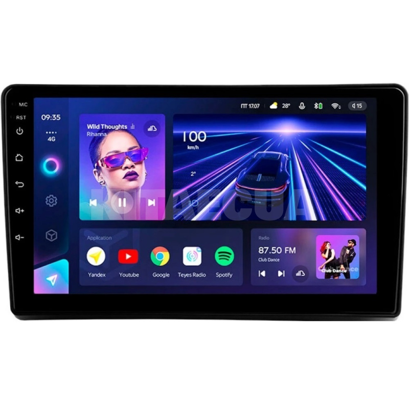 Штатная магнитола CC3L 4+64 Gb 9" Opel Astra H 2004-2014 (F2) Teyes (52023)