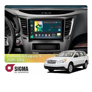 Штатная магнитола X9464 4+64 ГБ 9" Subaru Legacy 5 2009-2014 SIGMA4car