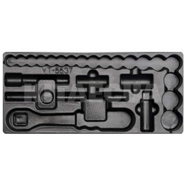 Ложемент для висувного ящика для торцевих головок YT-5537 YATO (YT-55371)