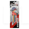 Набор ключей TORX Г-образных 9 предметов Т10-Т50 YATO (YT-05633)