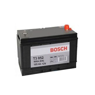 Аккумулятор автомобильный 105Ач 800А "+" слева BOSCH