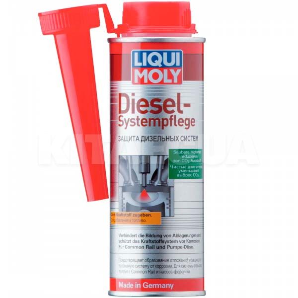 Очиститель форсунок дизельных двигателей 250мл SYSTEMPFLEGE-DIESEL LIQUI MOLY (5139)