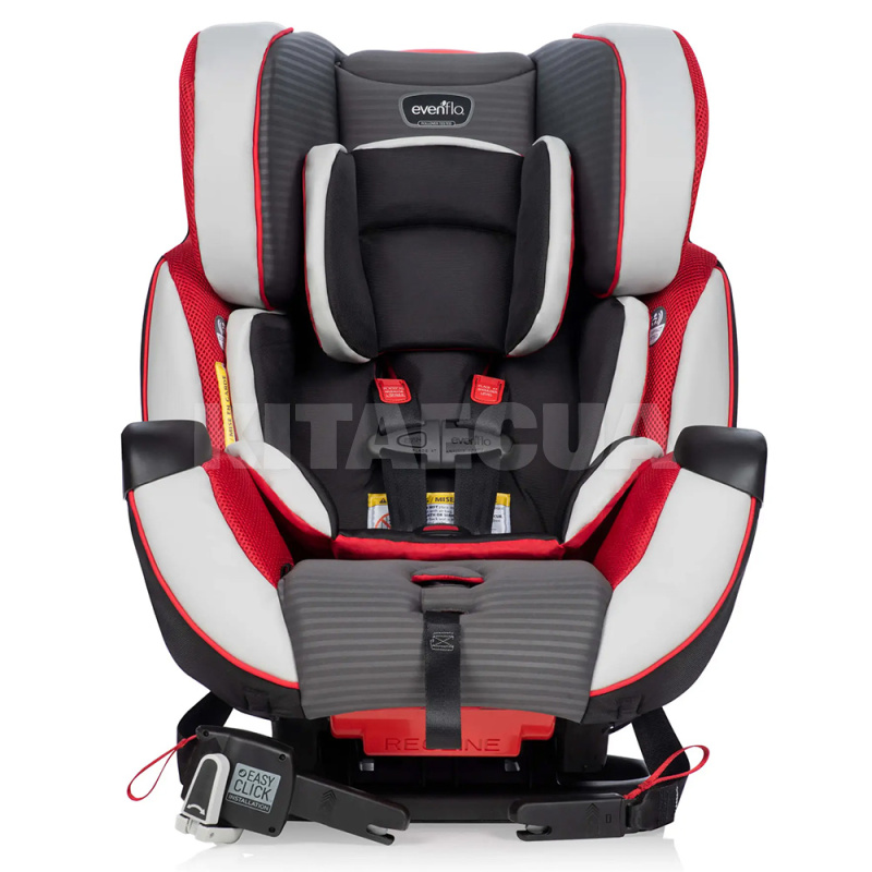 Автокрісло дитяче Symphony ELITE/DLX Ocala Red 2.2-49.8 кг Evenflo (360) - 5