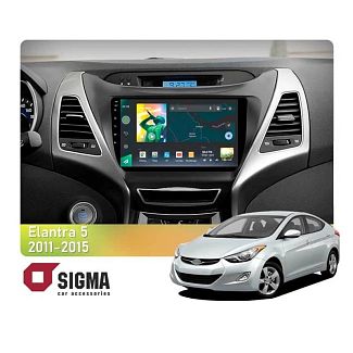 Штатна магнітола X9232 2+32 Gb 9" Hyundai Elantra 5 GD 2010-2016 (F2) SIGMA4car