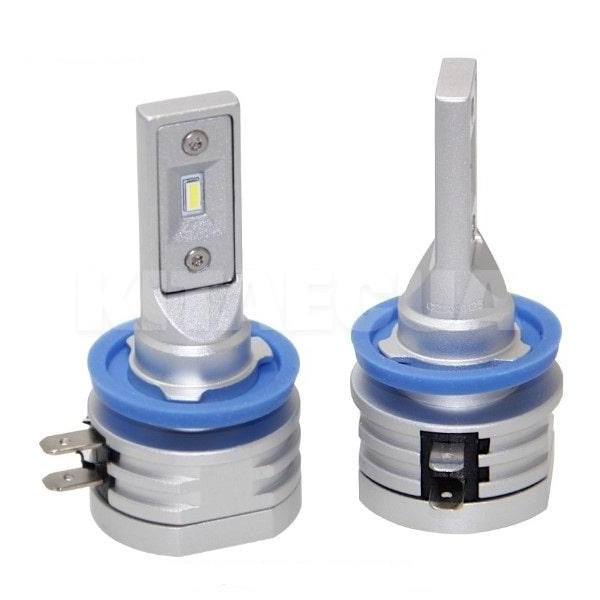 LED лампа для авто Alpha H11B 6000K (комплект) QLine (00-00020349)