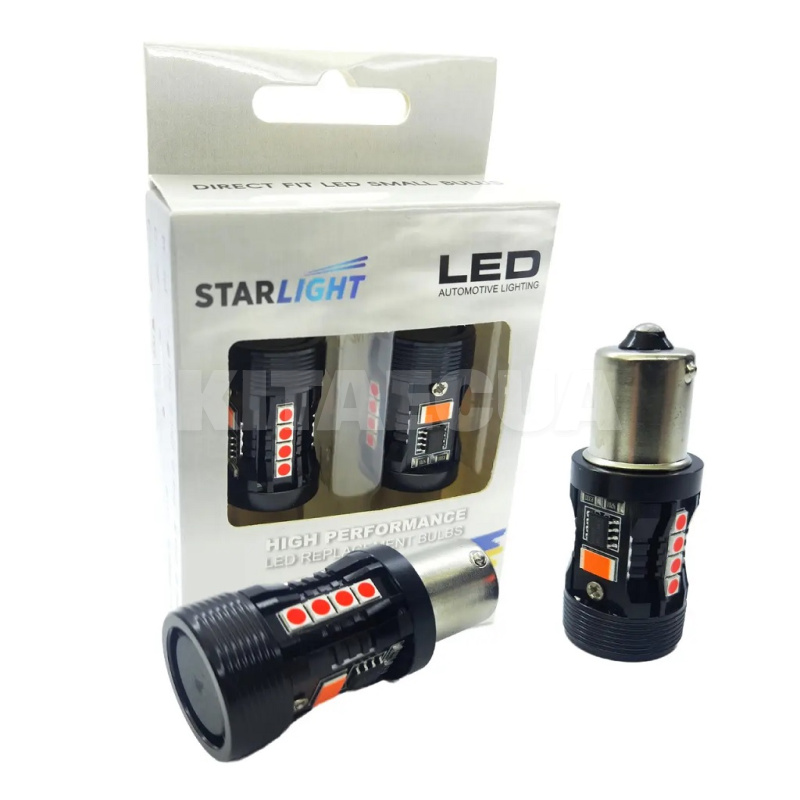 LED лампа для авто SL-CB7 PR21W 28W красная (компл.) StarLight (00-00020790)