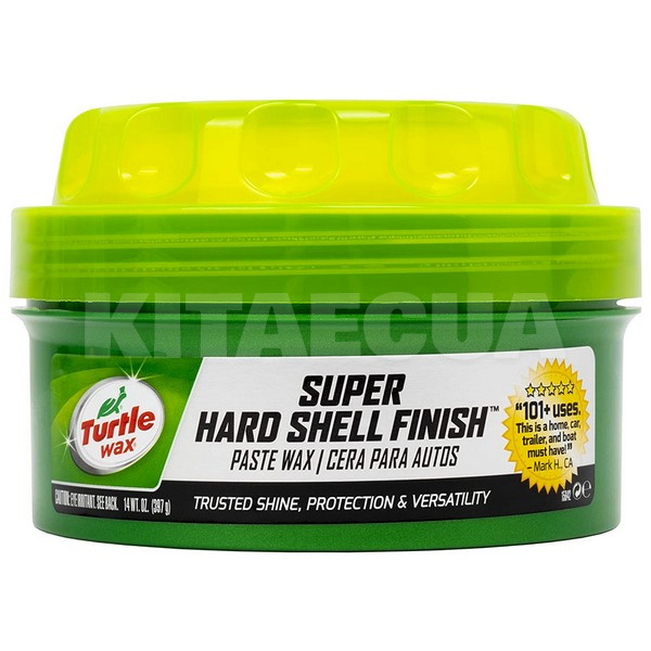 Очищающий воск 397г восстановление блеска Super Hard Shell Finish Turtle Wax (53190) - 4