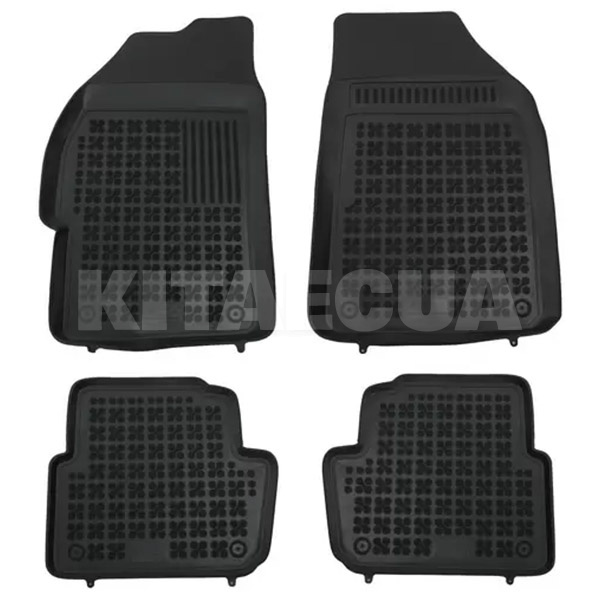 Гумові килимки в салон Chevrolet Spark II (2010-н.в.) (4шт) 202106 REZAW-PLAST (983)