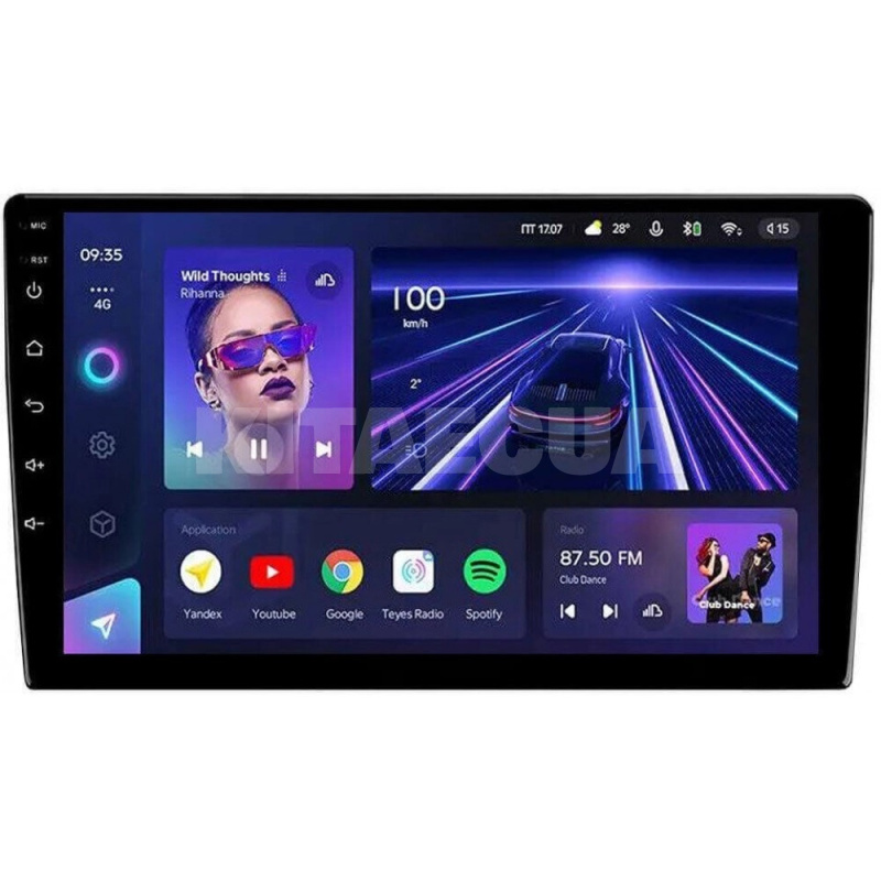 Штатная магнитола CC3L 4+64 Gb 9" Volkswagen Touareg 2002-2010 Teyes (67025)