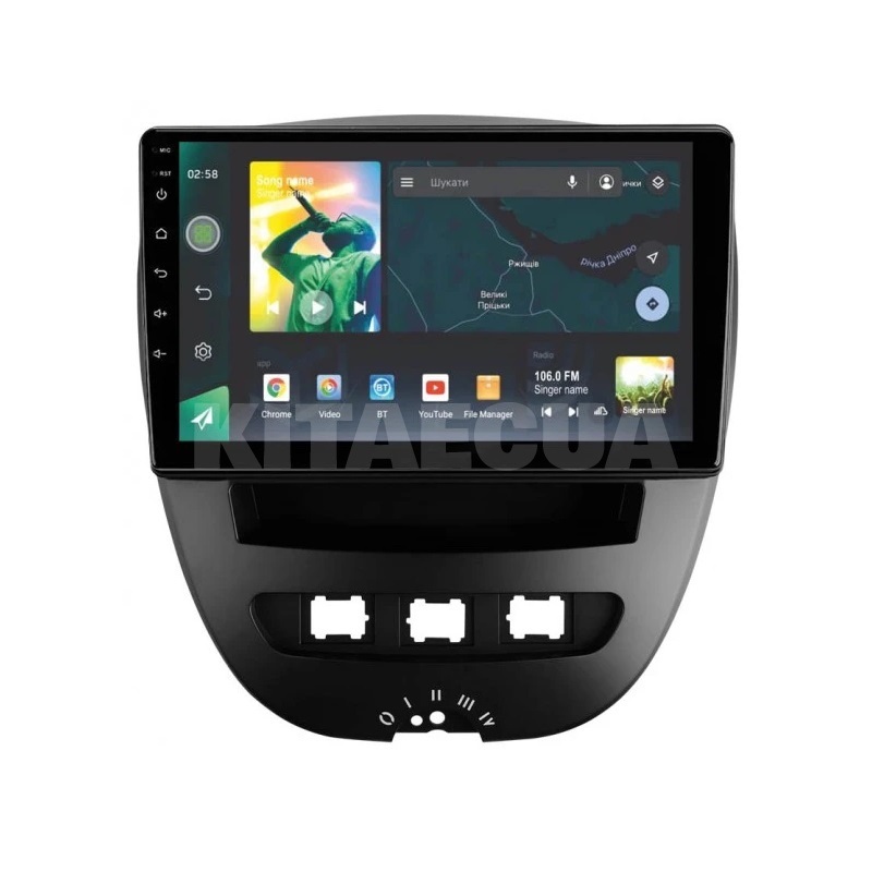Штатна магнітола X9232 2+32 Gb 9" Toyota Aygo 2005-2014 SIGMA4car (39022) - 3