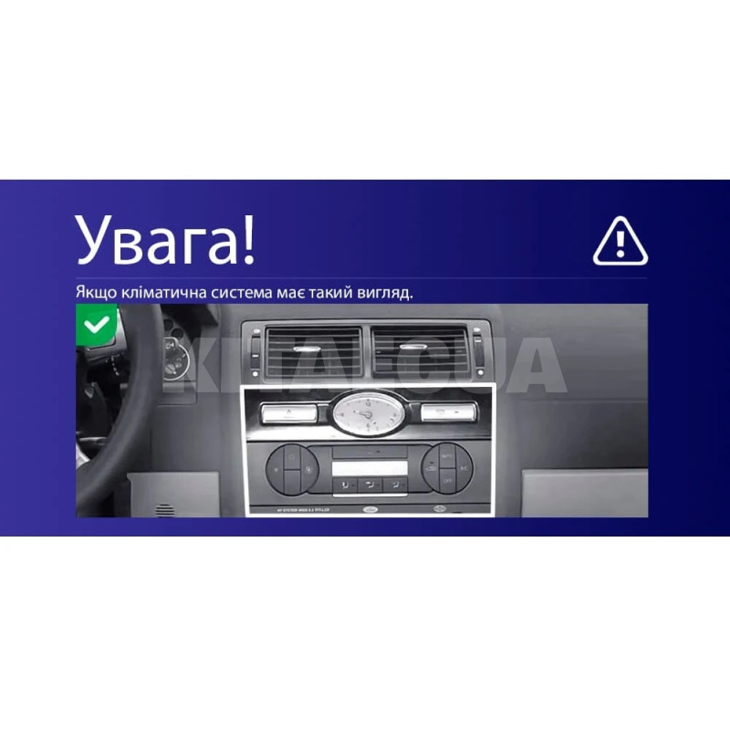 Штатна магнітола CC3 2k 4+32Gb 9" Ford Mondeo 3 2000-2007 (F2) Teyes (36201) - 2
