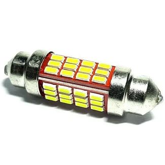 LED лампа для авто T11 SV8.5 (36mm) 12/24V 6000K 48 світлодіодів StarLight