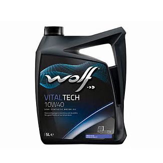 Масло моторное полусинтетическое 5л 10W-40 Vitaltech WOLF