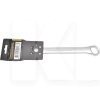 Ключ рожково-накидной 21 мм 12-гранный матовый CrV СИЛА (201121)