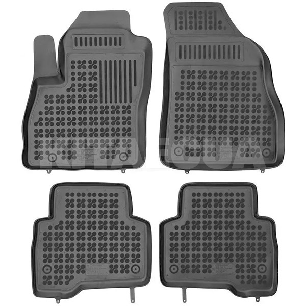 Резиновые коврики в салон Citroen Nemo Stat Wag (2007-н.в.) (4шт) 201209 REZAW-PLAST (26065)