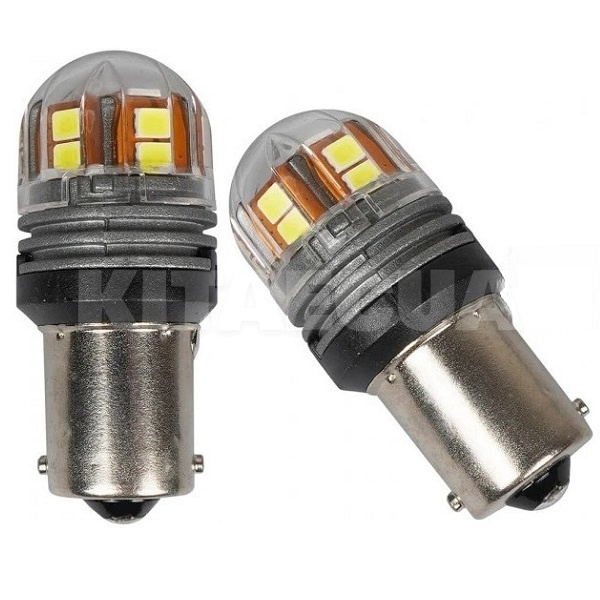 Світлодіодна лампа 10/30V P21W 6000K (компл.) AMS (41306) - 4