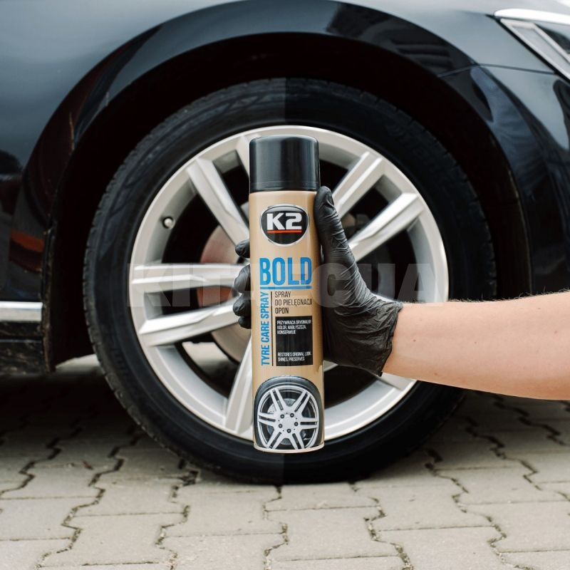Очиститель шин BOLD SPRAY 600г K2 (K156) - 3