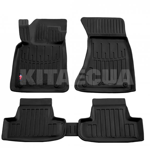 3D коврики в салон AUDI Q5 (8R) (2008-2016) AV2 клипсы Stingray (5030035)