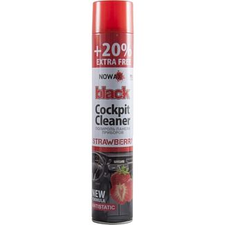 Полироль для пластика "клубника" 750мл Spray Strawberry NOWAX