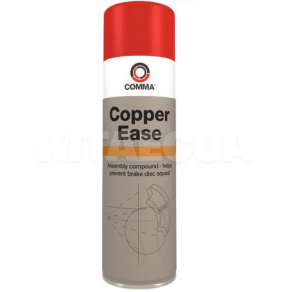 Смазка медная 500мл высоко-температурная (-40°С до +1150°С) Copper Ease COMMA (CE500M)