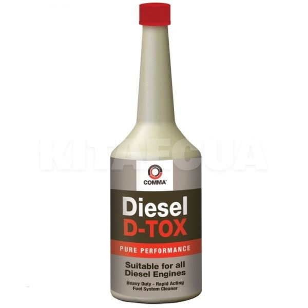 Присадка-очисник паливо 400мл DIESEL D-TOX COMMA (DDTOX400M)