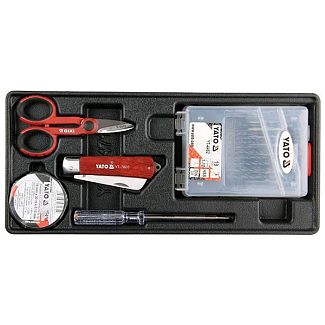 Набір інструментів 23 предмета у ложементі YATO