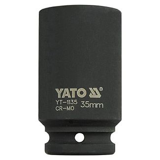 Головка торцевая ударная 6-гранная удлиненная 35 мм 3/4" 90 мм YATO