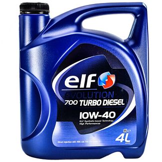 Масло моторное полусинтетическое 4л 10W-40 Evolution 700 Turbo Diesel ELF