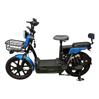 Велоскутер аккумуляторный GLORY 60 км 800 Вт синий + аккумулятор 60В 12Ач FORTE